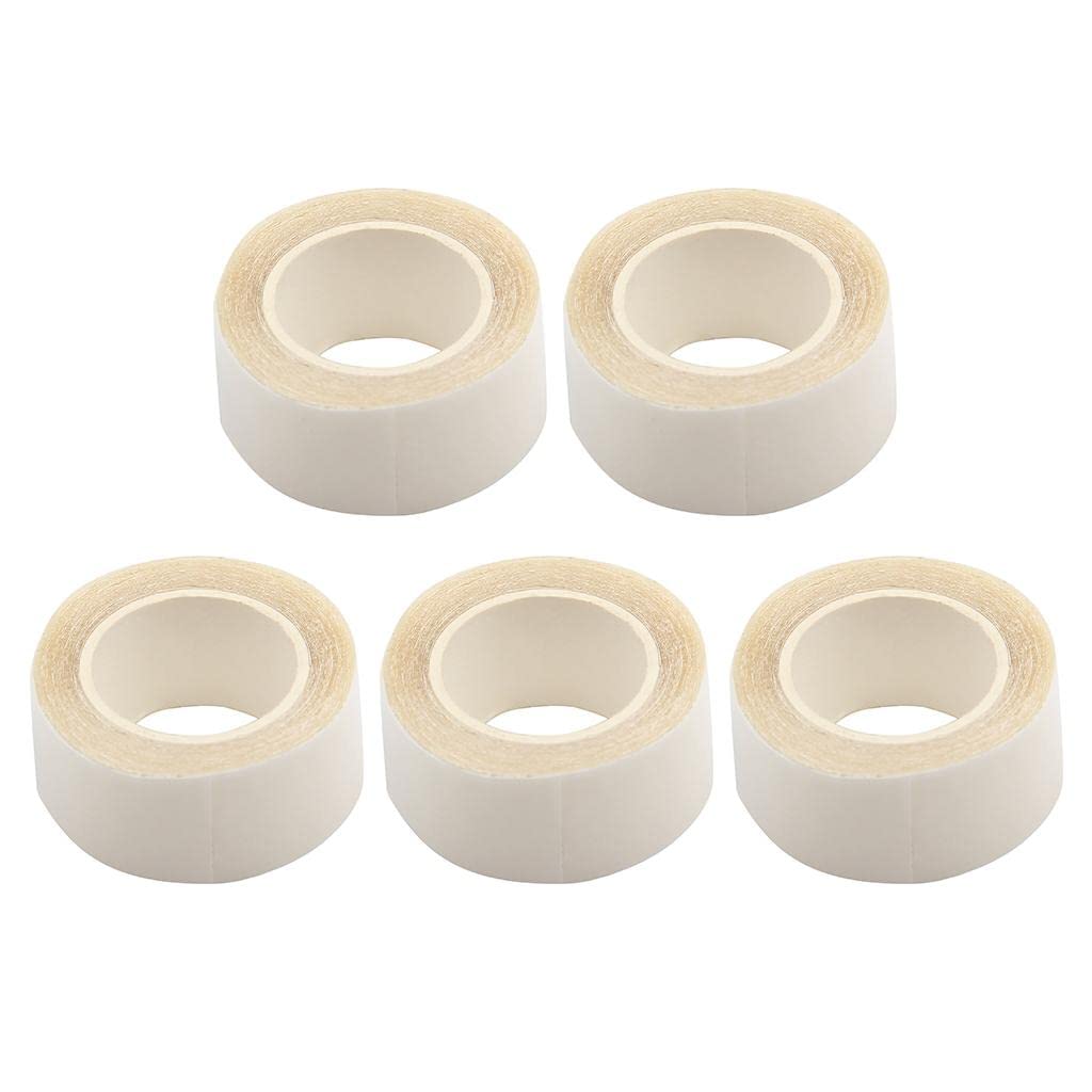 nivaa 5 Rolls Clothes Double Sided Tape Modesty Toupee Body Adhesive Tape 2.3cmx5m-picture-43