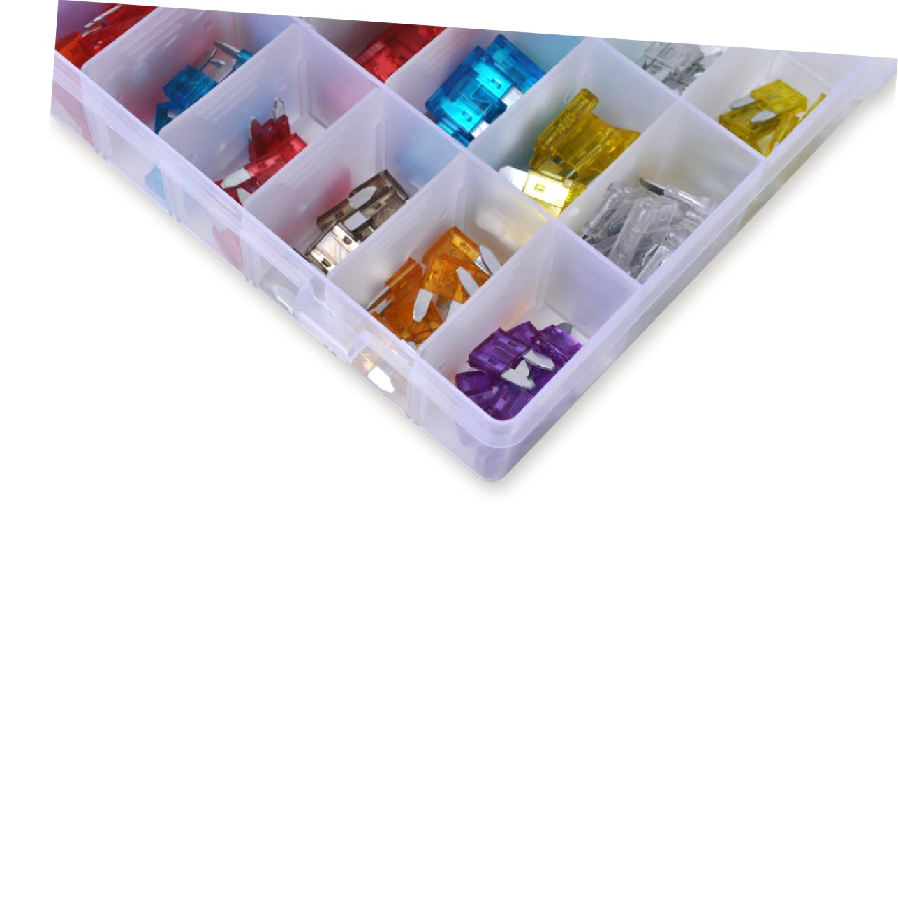 Gatuida 169 Piezas Comprobador de Fusibles Kit de Coche Fusible de Autorrecuperación para Coche para Uso Taller