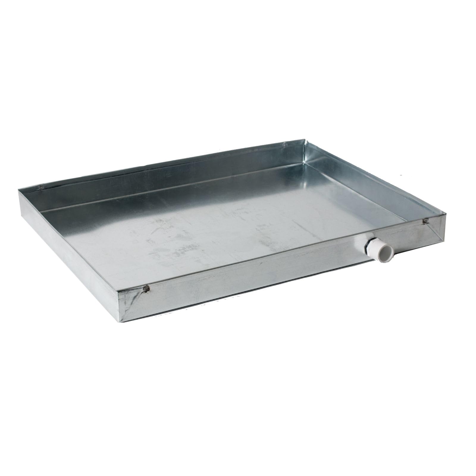 F&L Heavy-Duty Galvanized Steel Drain Pan 26x48x2