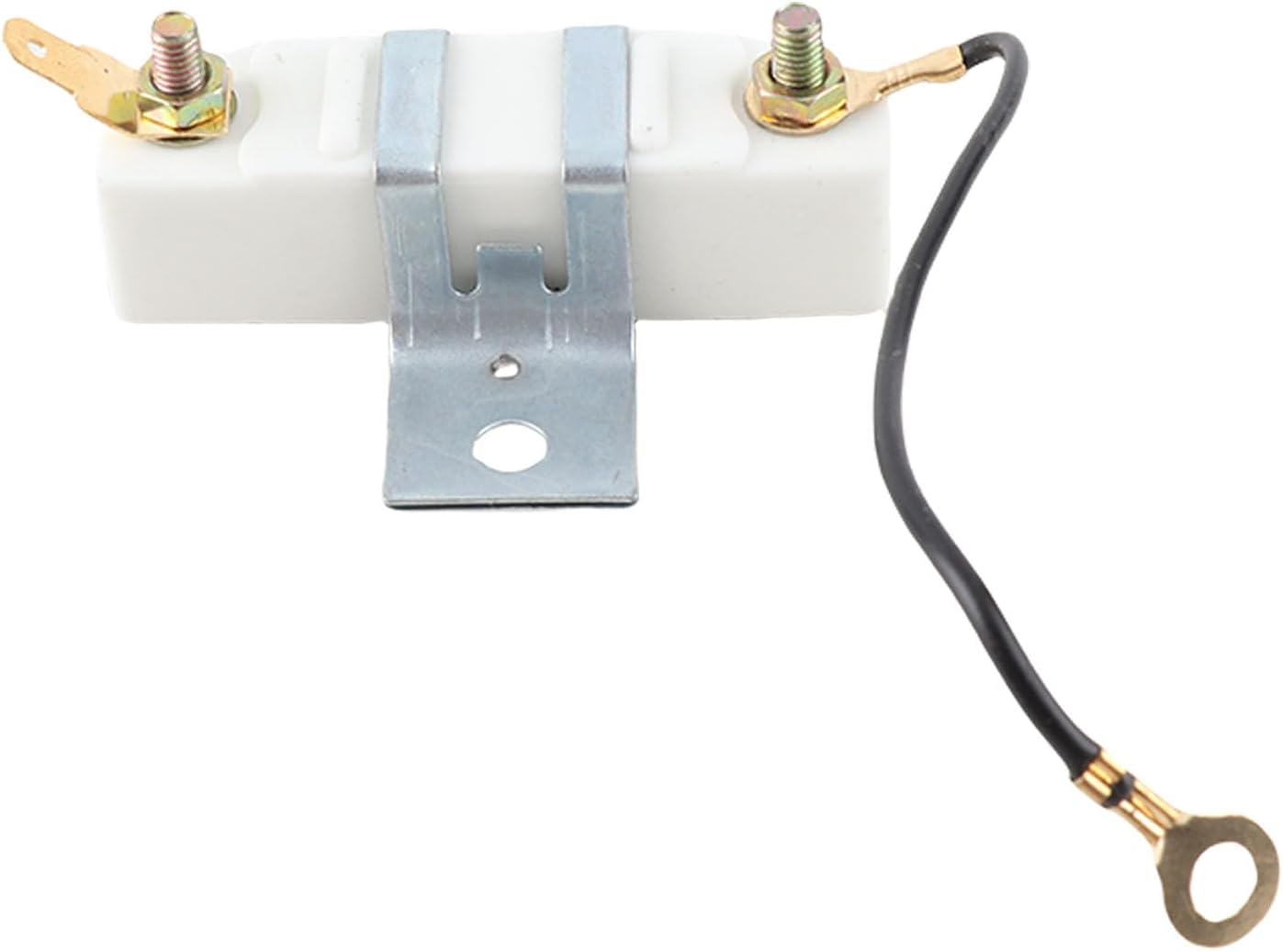 Ignition Coil Resistor,KIMISS Metal Ceramic Ignition Coil Ballast Resistor for 1.5 Ohm Classic Car for All 1.5 Ohm Coils