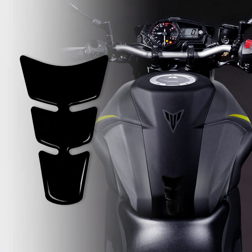 Quattroerre 18044 zbiornik ochronny Moto Mini Slim 3D, czarny