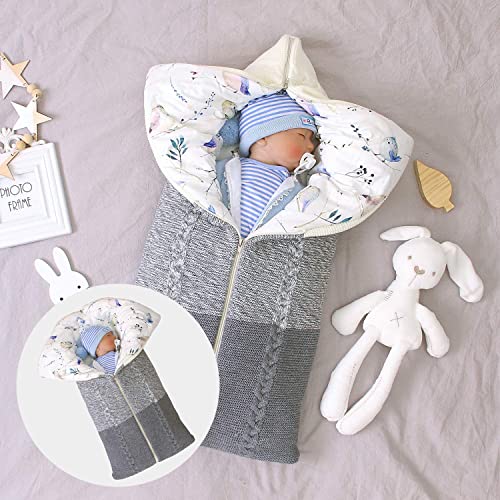 La Mejor Selección de Sacos de dormir para bebés niño disponible en línea. 41 Solerconm Saco de Dormir para bebés, Manta para Cochecito, Frazada de pañal para recién Nacidos, Manta portátil, Sábana para bebé Que se Puede Cerrar, Niño o niña, Adecuado...