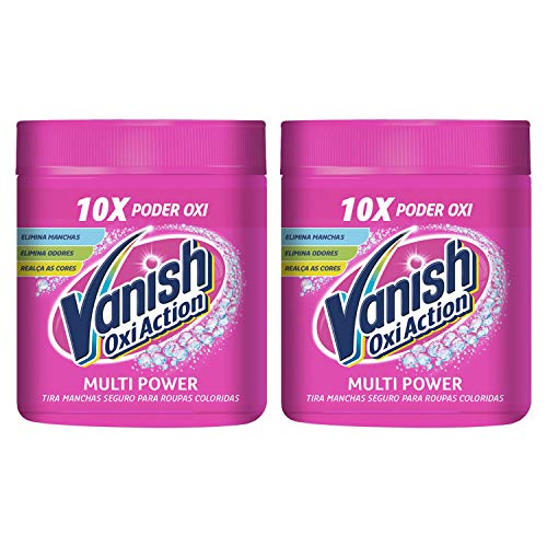 Kit Tira Manchas Pó Multi Power Vanish 450g Pote 2un