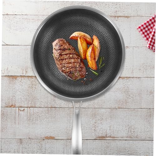 Wok Mikinona con superficie antiadherente en acero inoxidable miniatura 6