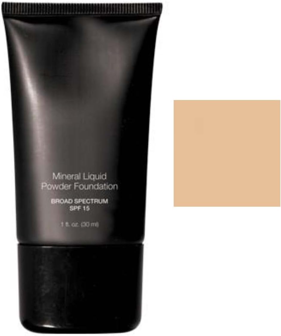 Beauty Deals Mineral Liquid Powder Foundation Broad Spectrum SPF 15 (Cream Beige)