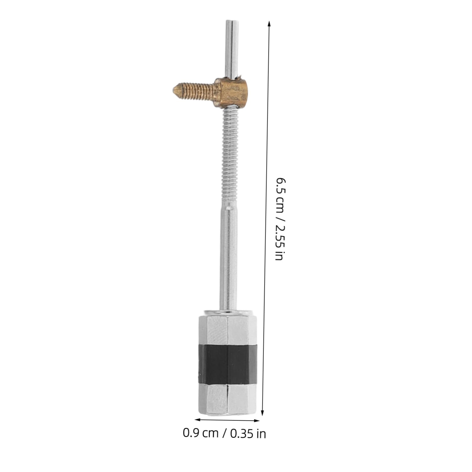 Kisangel Cello Bow Frog Screw Cello Tailpiece Screw Violoncello Parts and Accessories