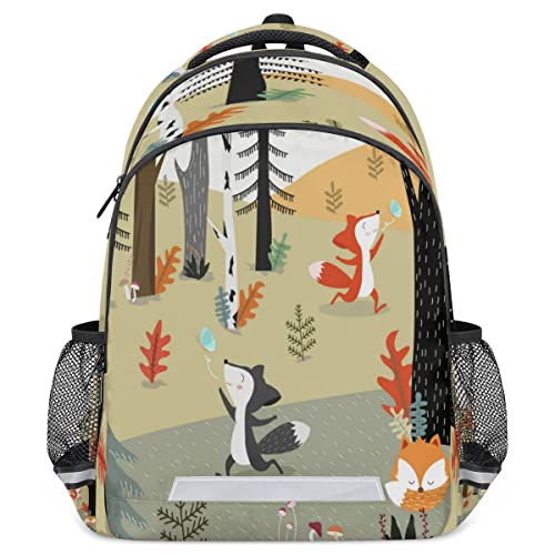 Sac à dos mignon renard pour les sorties scolaires et balades printanières en forêt