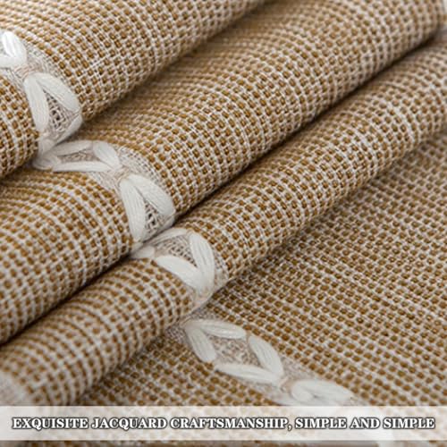 Nappe rectangulaire lin coton cuisine universelle petite taille pour table basse - 7