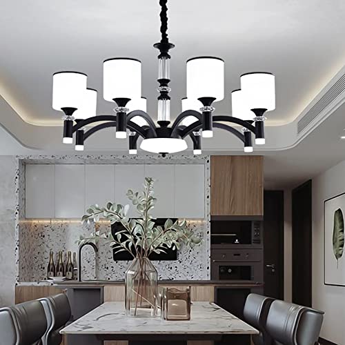 Suspension Luminaire E27 Plafonnier LED Tri-Color Salon et Chambre