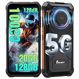 FOSSiBOT F110 Pro 5G Telefono Cellulare Infrangibile 10000mAh 20GB + 128GB/2TB, Altoparlante 128dB, Dimensity 6300 Display HD+ 6,745", Android 15 Smartphone Infrangibile 50MP, Dual SIM IP68/IP69K