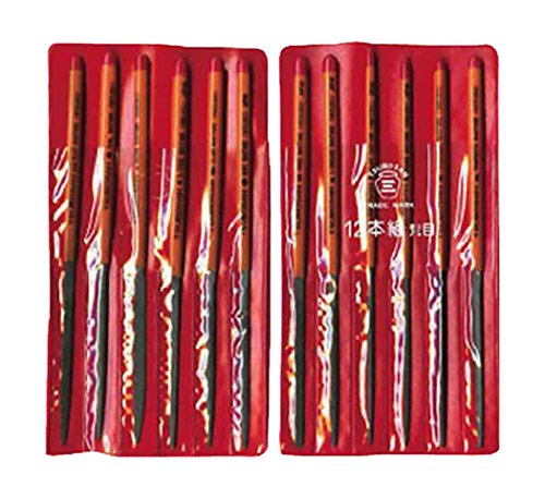 ツボサン 組ヤスリセット 12本組 荒目 ST01201