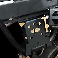 Vista 6 de Soportes de montaje de combustible para motocicleta compatibles con Royal Enfield Himalayan BS6 2021 2022 2023, apto para bidón y RotopaX