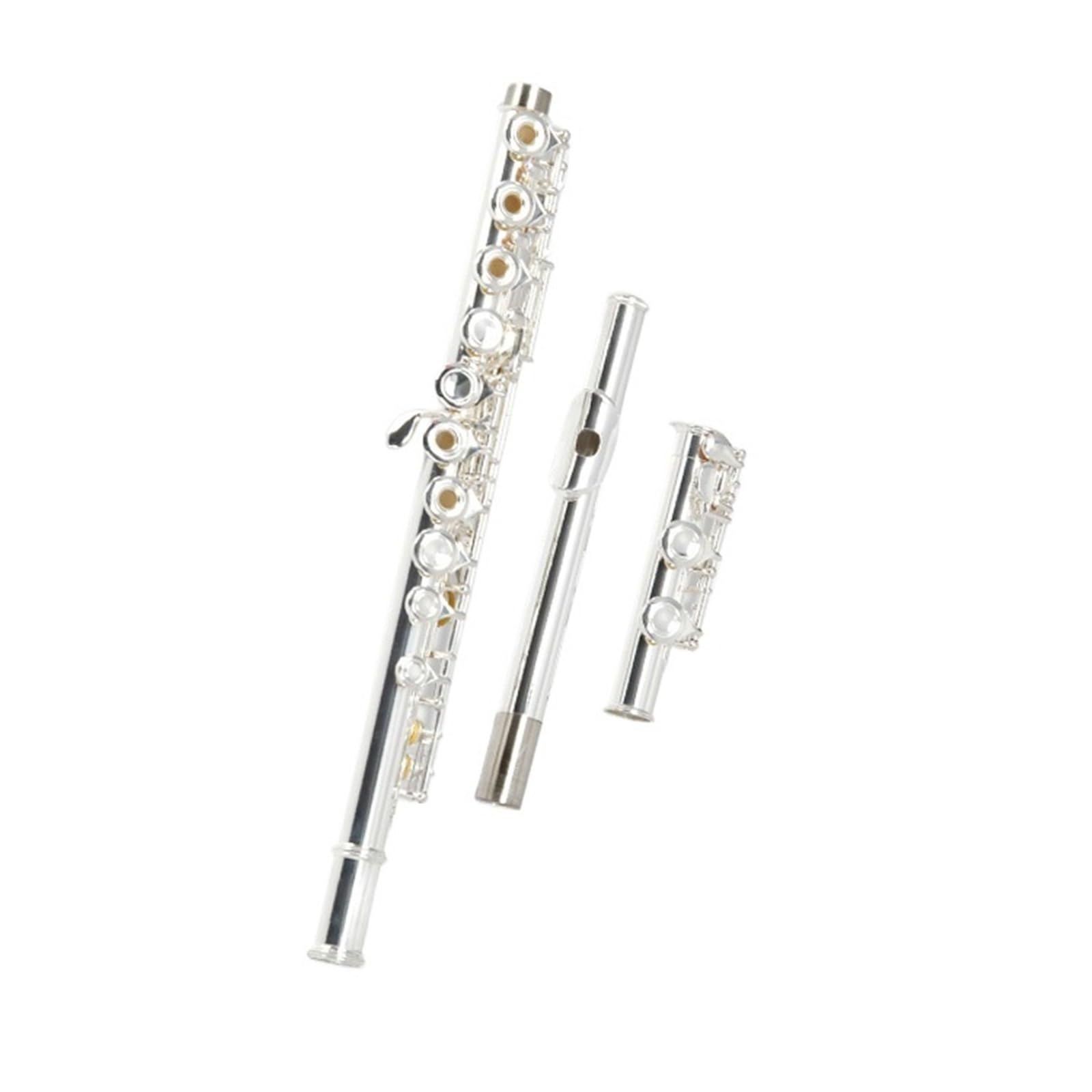 Flauto Traverso In Do Strumento Per Principianti Placcato Argento A Foro Aperto Chiave Mi 16 Flauto Standard