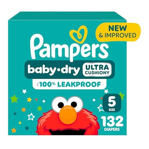 Pampers Baby Dry Diapers Size 5 132 Count