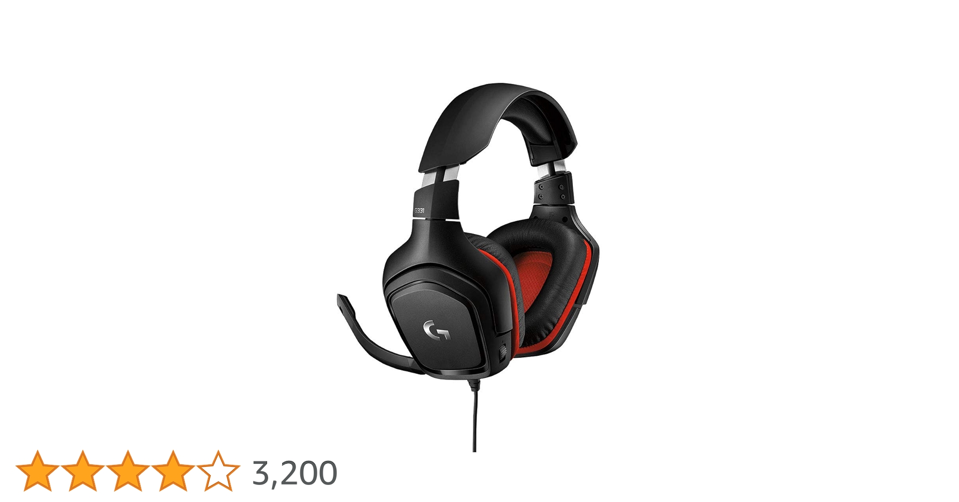 G331レッドブラック2.1です Amazon.co.jp: Logicool G ロジクール G