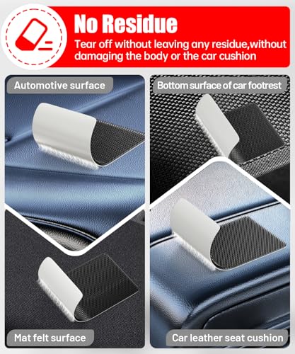 Image of PHIXBEAR 4 inch Large Wide Hook and Loop Strips with Super Adhesive Heavy Duty, Heat Resistant Waterproof, Outdoor or Indoor Use, 8 Sets Black 4x2 Inch