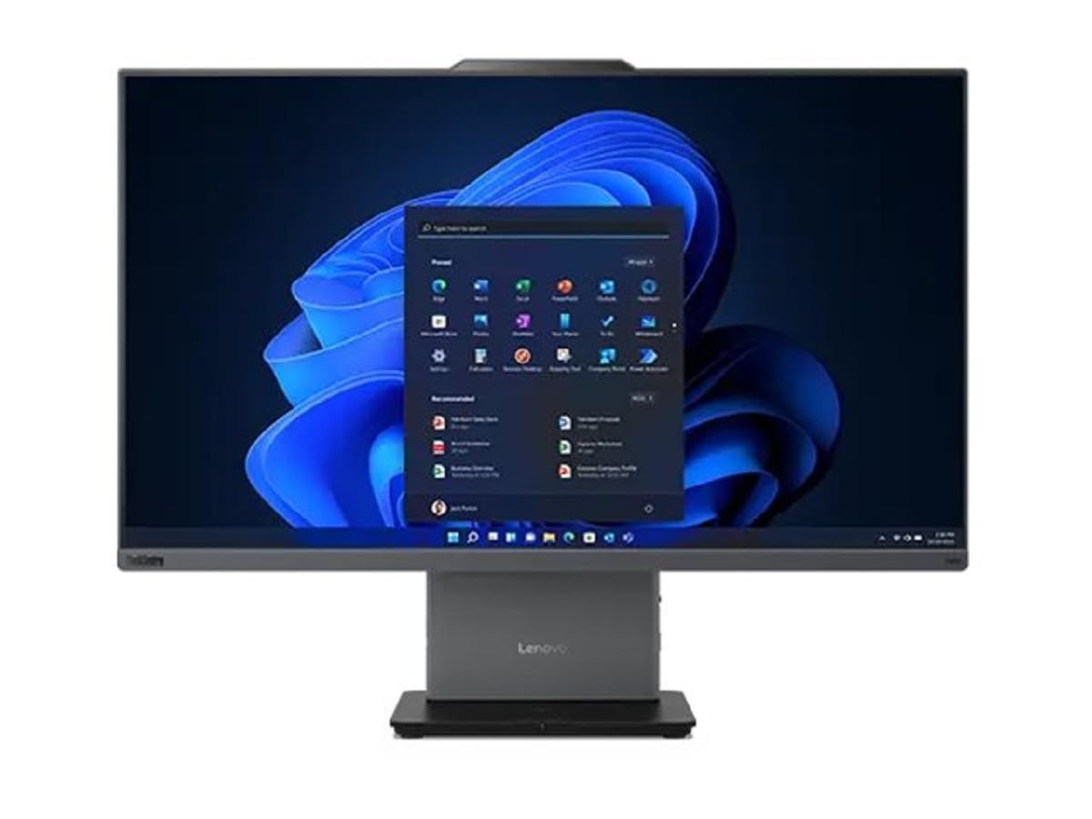 Lenovo ThinkCentre neo 50a 27 Gen 5 12SB - All-in-One (Komplettl?sung) - mit Monitorst?nder - Core i5 13420H / 2,1 GHz - RAM 16GB - SSD 512GB - TCG Opal Encryption 2, NVMe - UHD Graphics - 1GbE, Blue