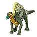 Jurassic World HBX38 - Brüllattacke Ouranosaurus Camp Cretaceous Dinosaurierfigur mit beweglichen Gelenken, Dinosaurier Spielzeug ab 4 Jahren
