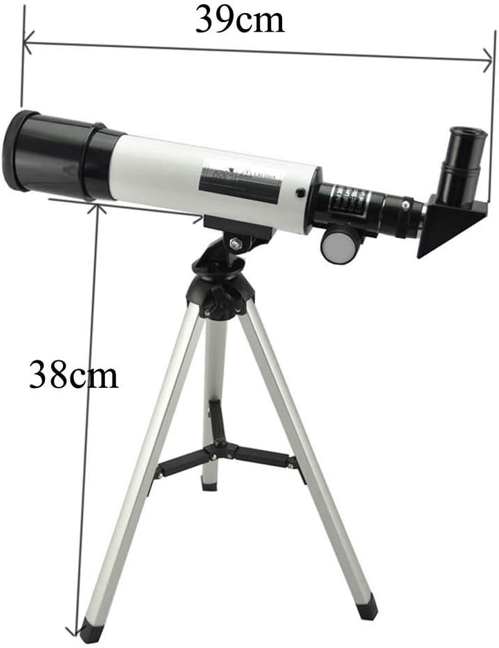 Refraction 360X50 Astronomical Telescope with Portable Tripod Sky Monocular Telescopio Space Observation