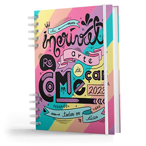 Planner 2023 - A Incrível Arte De Recomeçar - Capa Colors