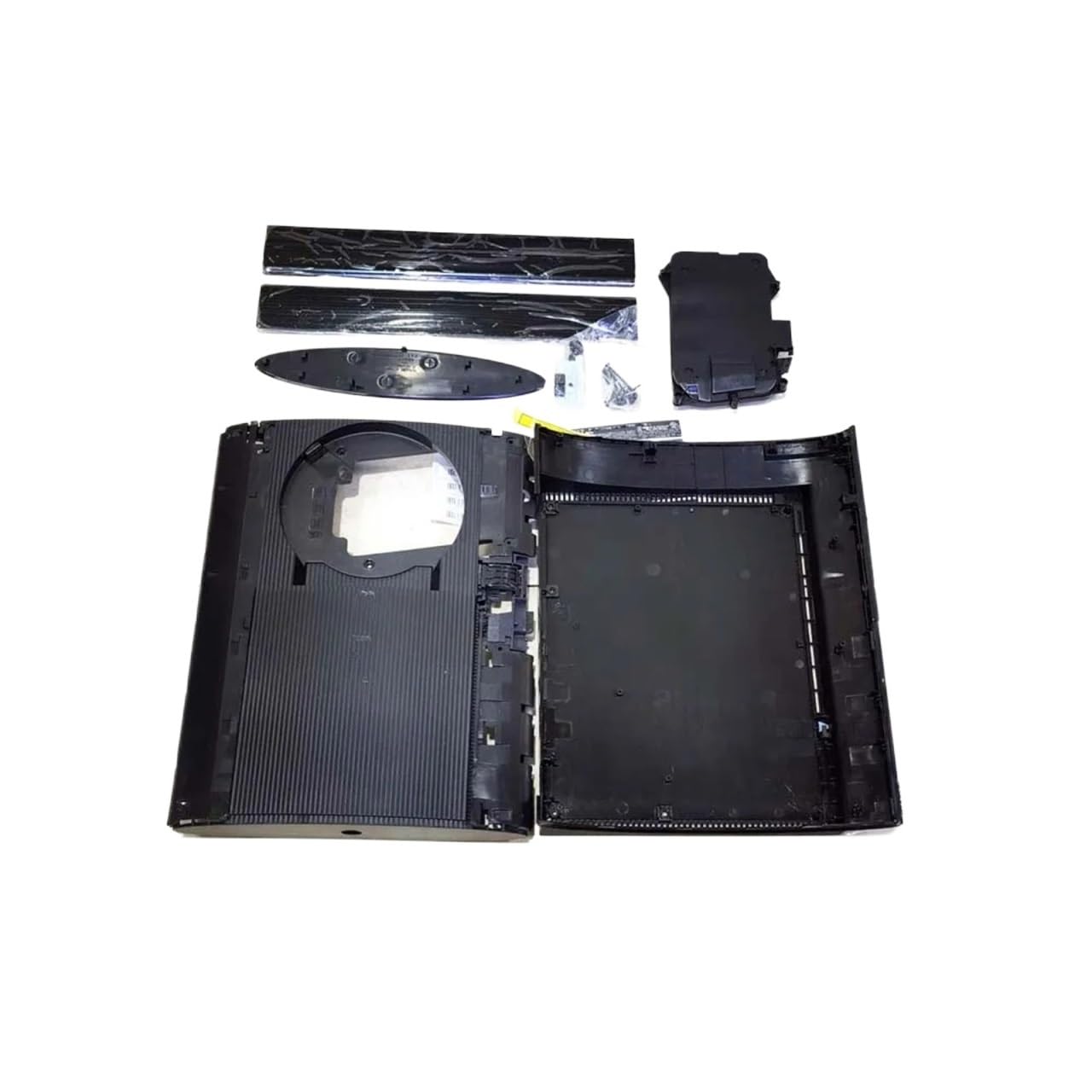 Gehäuse Shell Fall for PS3 for Super for Slim for 4K 4000 Konsole Abdeckung Schwarz Farbe mit Full Kit