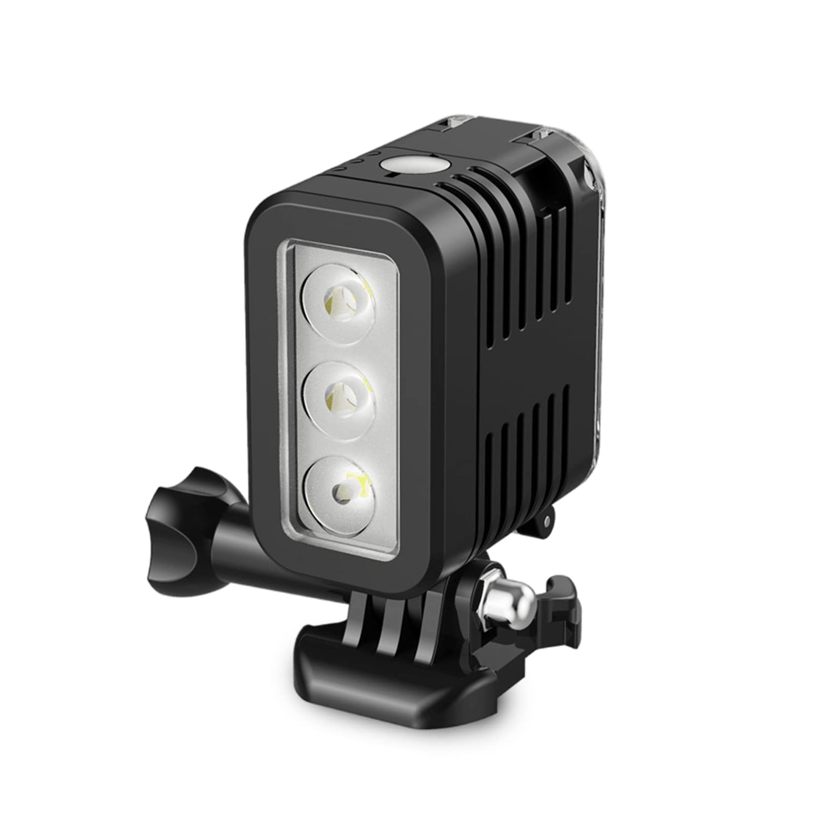 Yunseity Luce Subacquea per, Action Camera, Luce di Riempimento Subacquea Dimmerabile Impermeabile da 147 Piedi, Luce Video LED Ricaricabile USB
