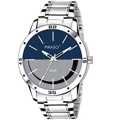 PIRASOAnalogue Blue Dial Men's Watch - 42-BL-CK