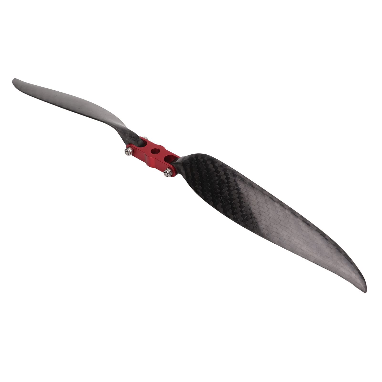 plplaaoo Hélice Plegable RC Fibra de Carbono Aleación de Aluminio Hoja Delgada de 325 mm Hélice de Drones de Alta eficiencia para Aviones de ala Fija Pieza de Repuesto Liviana y Duradera