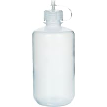EISCO Labs 250ml LDPE Dropping Bottle, Euro Design - Consistent Liquid Dispensing with Secure Cap