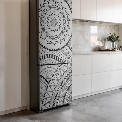 Décalcomanie auto-adhésif cuisine sticker frigo mandala