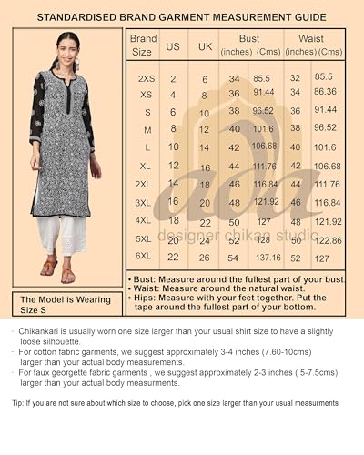 Image of Ada Hand Embroidered Lucknowi Chikankari Cotton Kurta for Women A341075