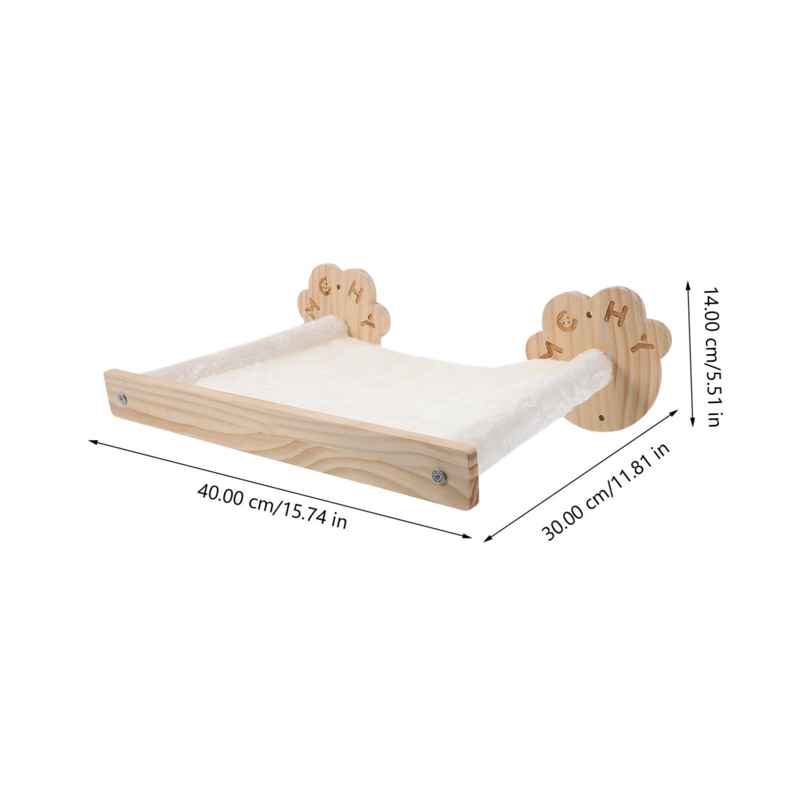 FOMIYES Gabbia Per Gatti Amaca Per Gatti Da Parete Letto Sospeso Per Gattini Da Interno Design Semplice e Arredamento Di Qualità Facile Da Installare e Smontare Capacità Portante
