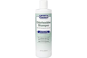 Davis Maximum Chlorhexidine Pet Shampoo for Dogs: Combat Fungal Infections with Ease