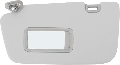 Miniatura 7 de AMONIDA Visera solar para coche, parasol para el lado izquierdo del conductor, gris 92011FG032ME, repuesto para Subaru Impreza 2008 a 2014
