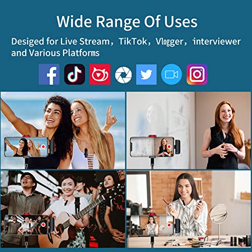 Lavalier Mikrofon Kompatibel mit iPhone iPad, Mini Kabelloses Ansteckmikrofon mit Ladetasche, 2.4 GHz Plug-Play Wireless… - Image 6