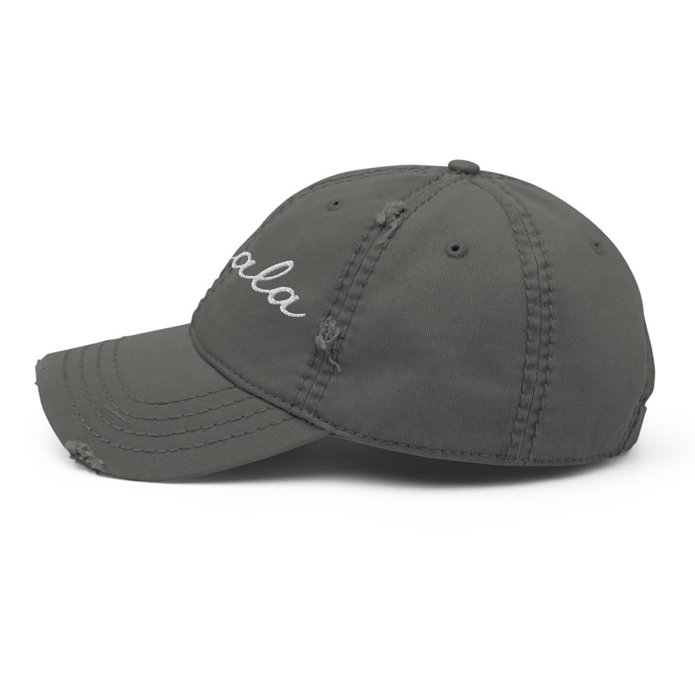 1958 Impala Classic Script Distressed Dad Hat - Vintage Chevy Haftowana czapka dla entuzjastów samochodów