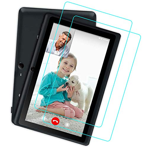 YGoal Protector de pantalla para tablet Dragon Touch de 7 pulgadas, [2 unidades] Protector de pantalla de vidrio templado para tablet Dragon Touch Q88, Y88X Plus y Y88X Pro de 7 pulgadas