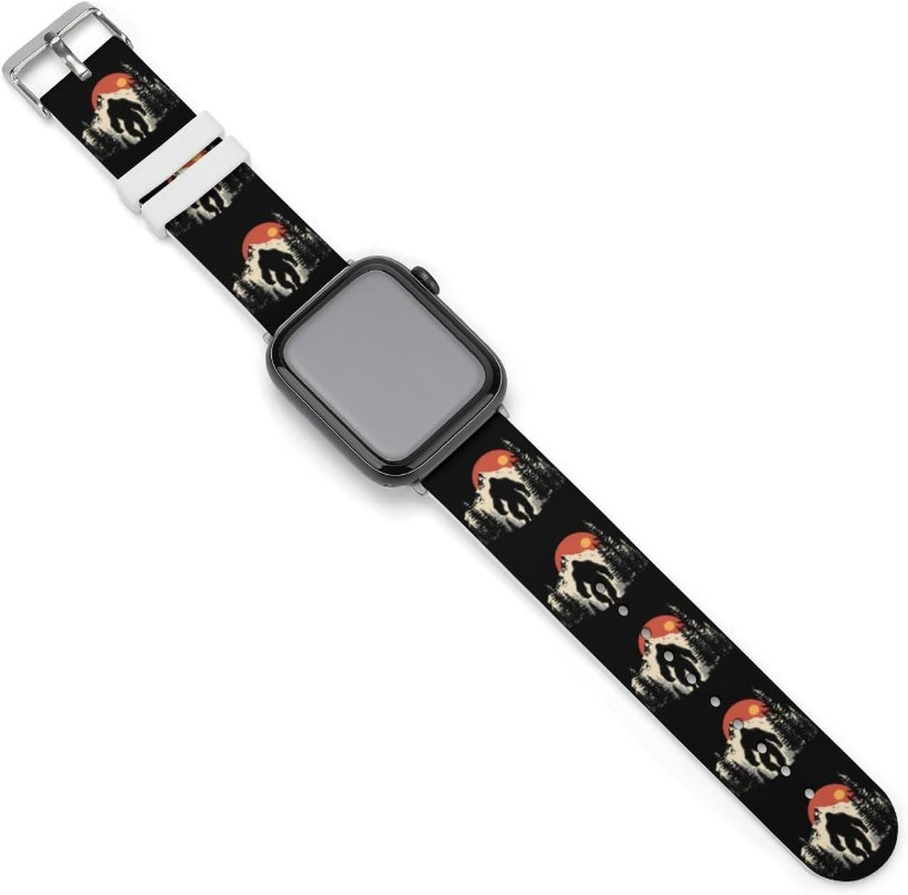 Vintage Bigfoot Forests Funny Watch Band Quick Release Replacement Watch Straps for Men Women