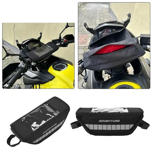 Almacenamiento de manillar moto Z900RS que soluciona el espacio 5