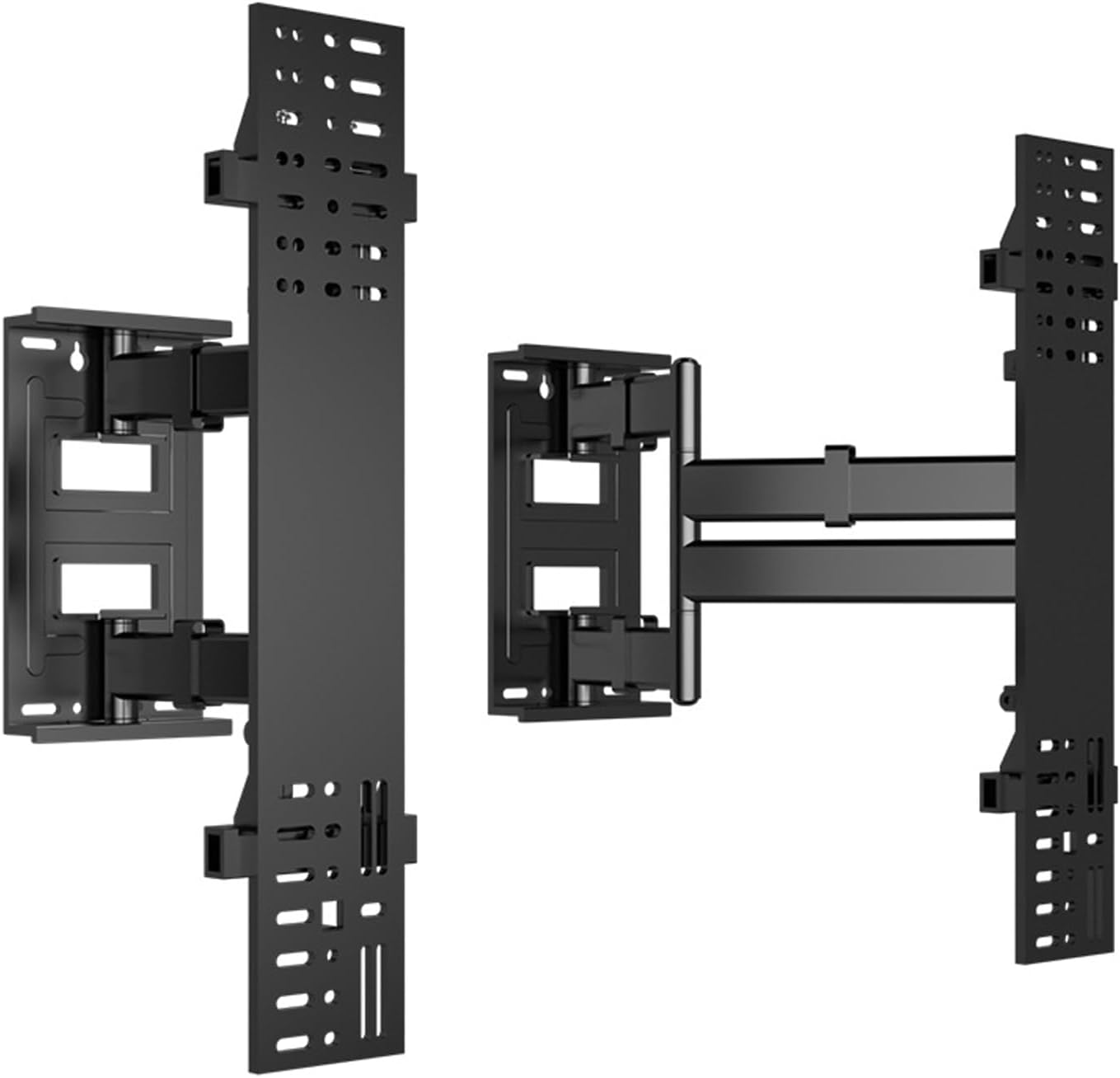 Heavy Duty Full Motion Articulating TVs Wall Mount Brackets for 75 to 150inch Flat and Curved Screens with 150KG Capacit