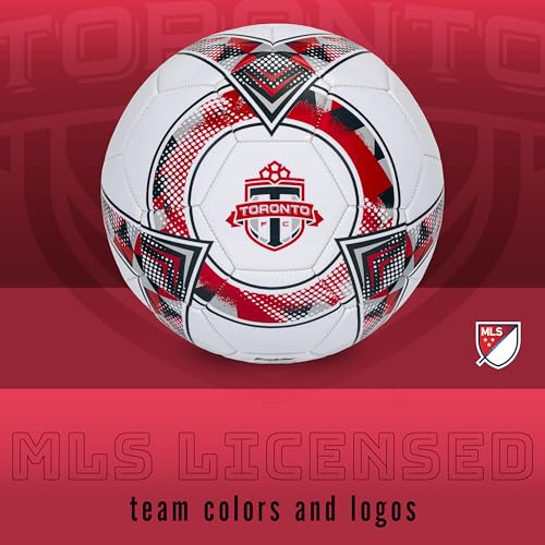 Image of Franklin Sports Official MLS Team Soccer Balls - Official Size 5 Soccer Balls - Regulation Size + Weight Soccer Ball for Kids + Adults - Boys + Girls Soccer Ball - Air Pump Included