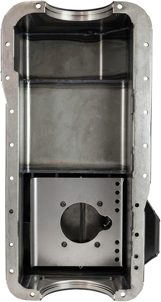Moroso 20534 Steel Rear Sump Road Race Oil Pan for Ford 351W Engine