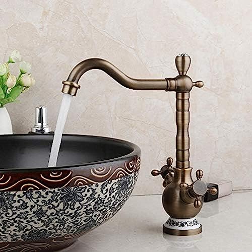 Mitigeur de lavabo avec bec pivotant fluide et double commande pour un dosage précis - 7