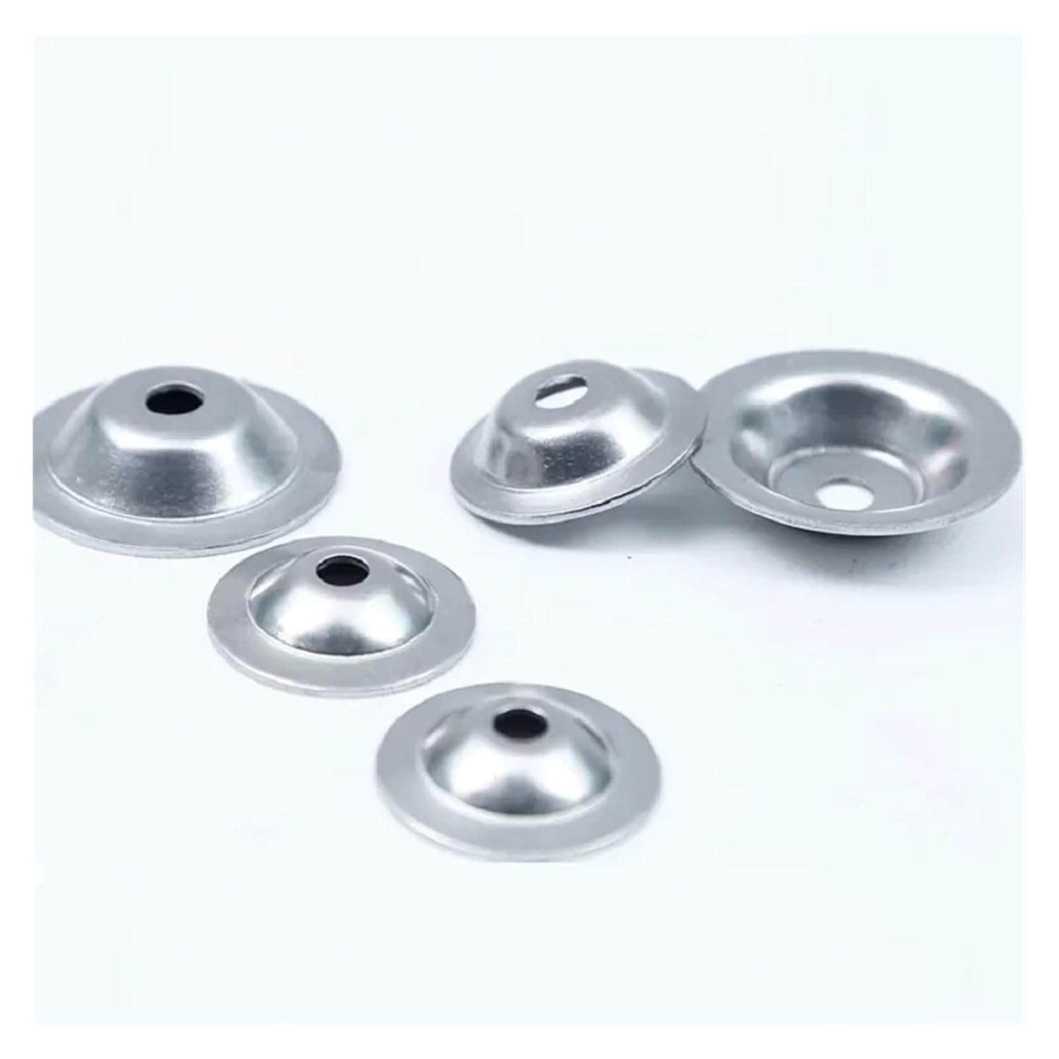 Idomin 1-10pcs M3 M4 M5 M6 M8 M10 M12 M16 M20 304 Stainless Steel Gasket Concave Convex Bowl Washer(M16 x 80 x 3 (1pcs))