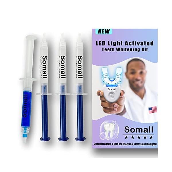 Somall Professional Teeth Whitening Gel Syringes 3*3ml Mint Flavor 35