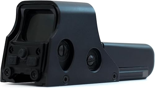 Mira holográfica 551 552 553 556 558, punto rojo y verde, mira holográfica de metal, 10 niveles de ajuste de brillo