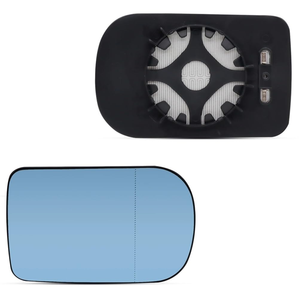 Cristal Espejo Retrovisor Calefactable Espejo Retrovisor Lateral Para Puerta Izquierda Y Derecha, Cristal Calefactable Para BMW Para Serie 5 E39 525i 528i 530i 540i E E38 740i 750i, Placa Trasera Spie