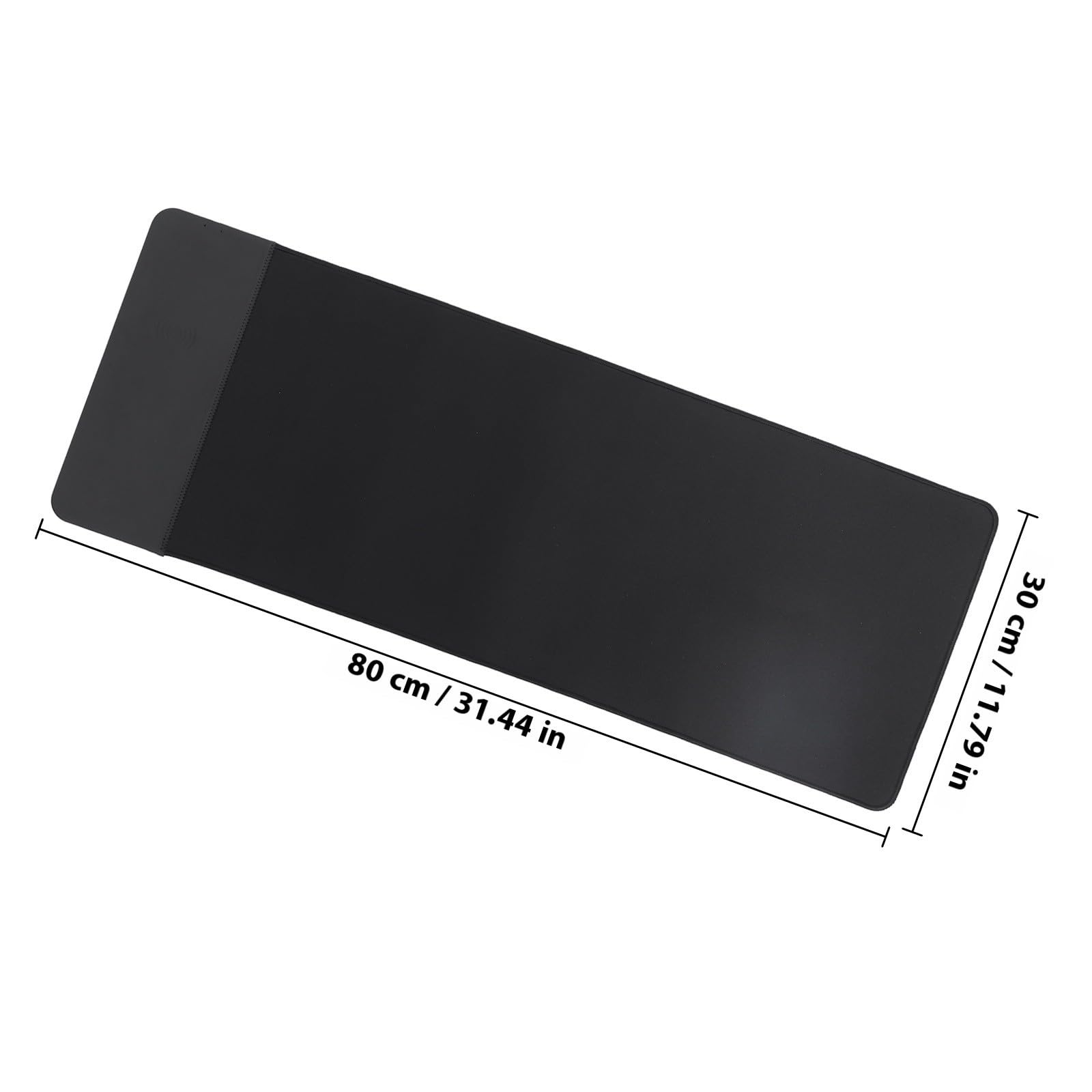 HEALLILY Tappetino per Mouse Ricarica Wireless 15w, Superficie in Gomma e Tessuto, Grande Dimensione, Design Antiscivolo per Gaming e Lavoro Confortevole Stili multipli