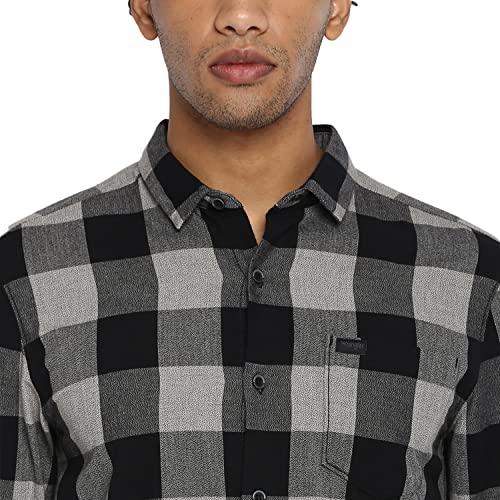 Image of Wrangler White Striped Regular Fit Shirt