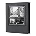 Produktbild Yorbay PU-Leder DIY Fotoalbum Gästebuch zum selbstgestalten, Scrapbook Album Schwarze Seiten Fotobuch mit Weißes Pergamentpapier zum Einkleben Fotoalben